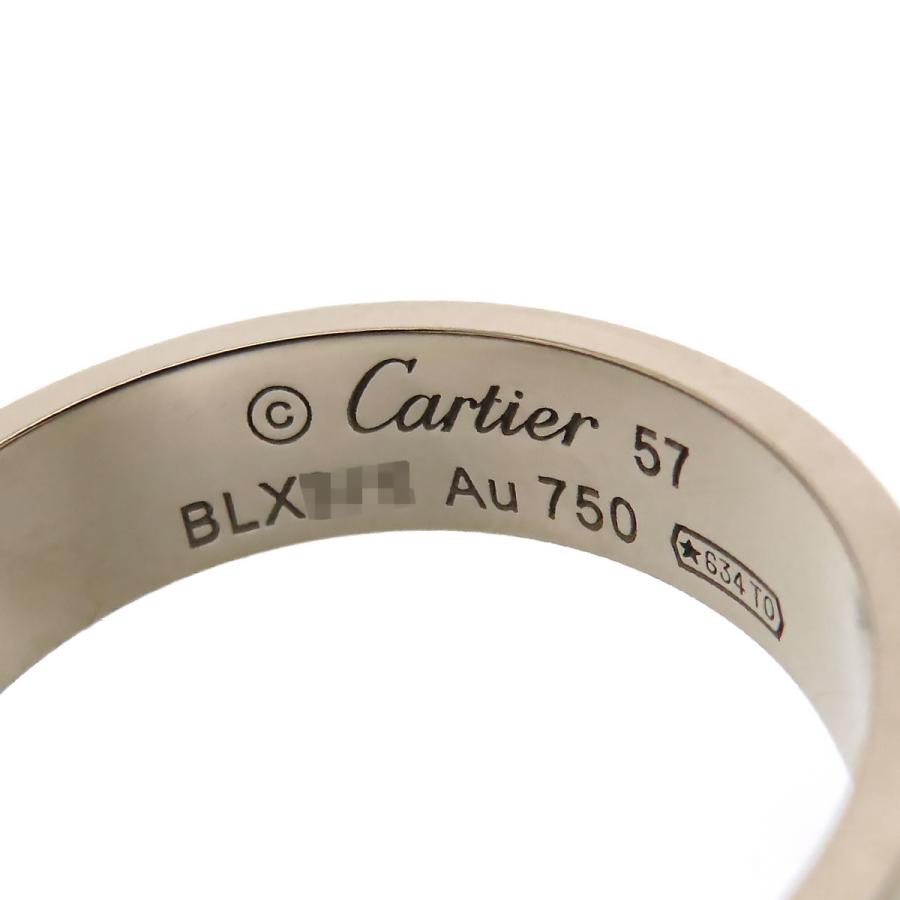 Cartier（カルティエ） ラブ リング #57 B4084757 Au750 (K18WG) ユニ