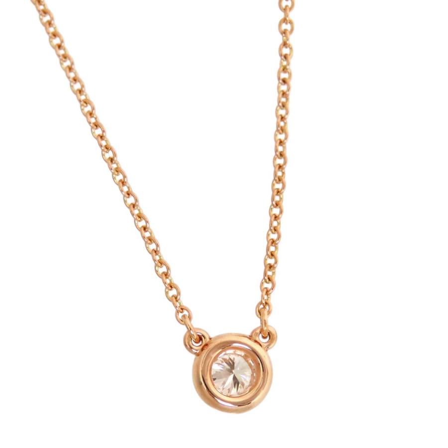 TIFFANY&Co.（ティファニー） バイザヤード ネックレス AU750 (K18PG