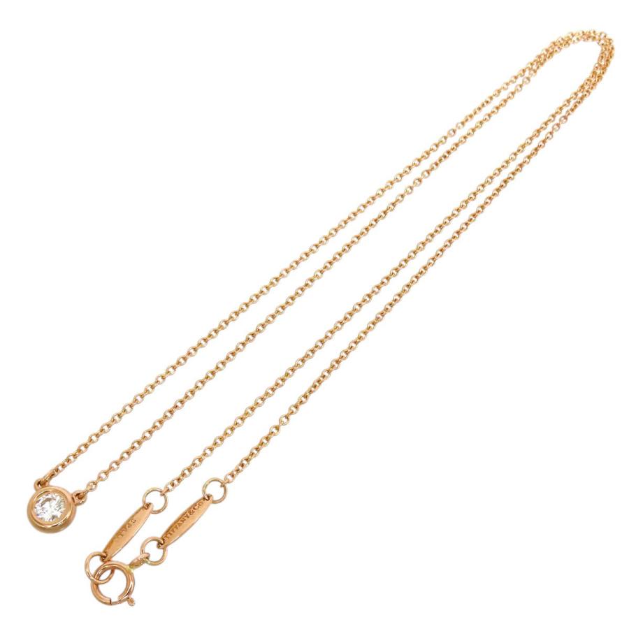 TIFFANY&Co.（ティファニー） バイザヤード ネックレス AU750 (K18PG