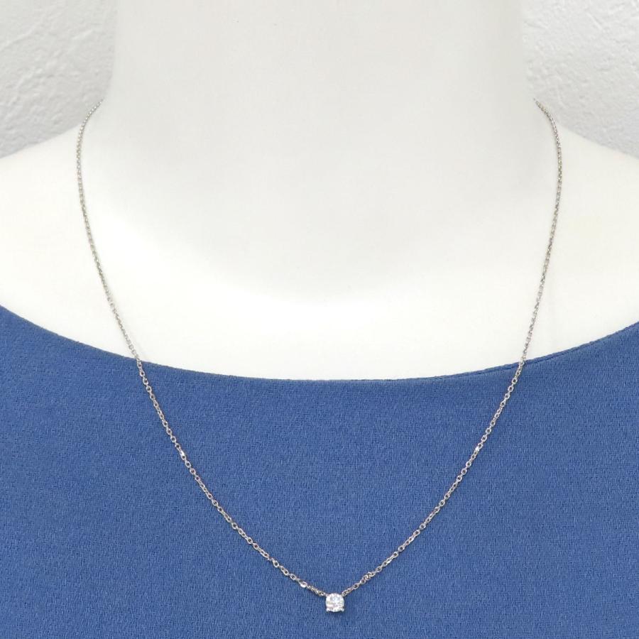 Cartier（カルティエ） 1895 ソリテール ネックレス Au750 (K18WG 