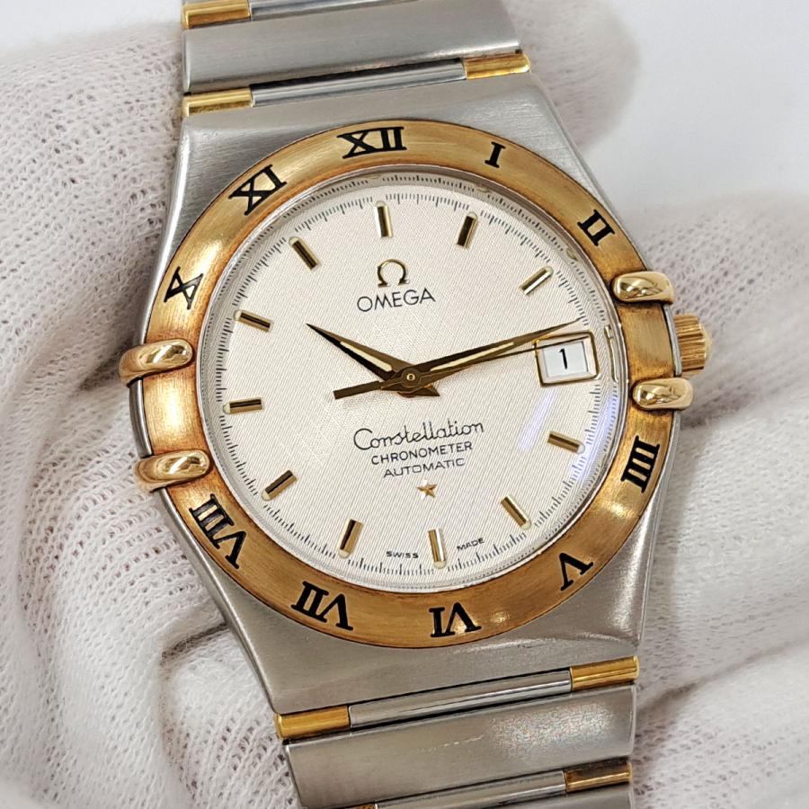 オメガ コンステレーション 1302.30 自動巻き ステンレススティール イエローゴールド メンズ ボーイズ OMEGA 【中古】 【時計】 OMEGA（オメガ） コンステレーション 1302.30 自動巻き ステンレス