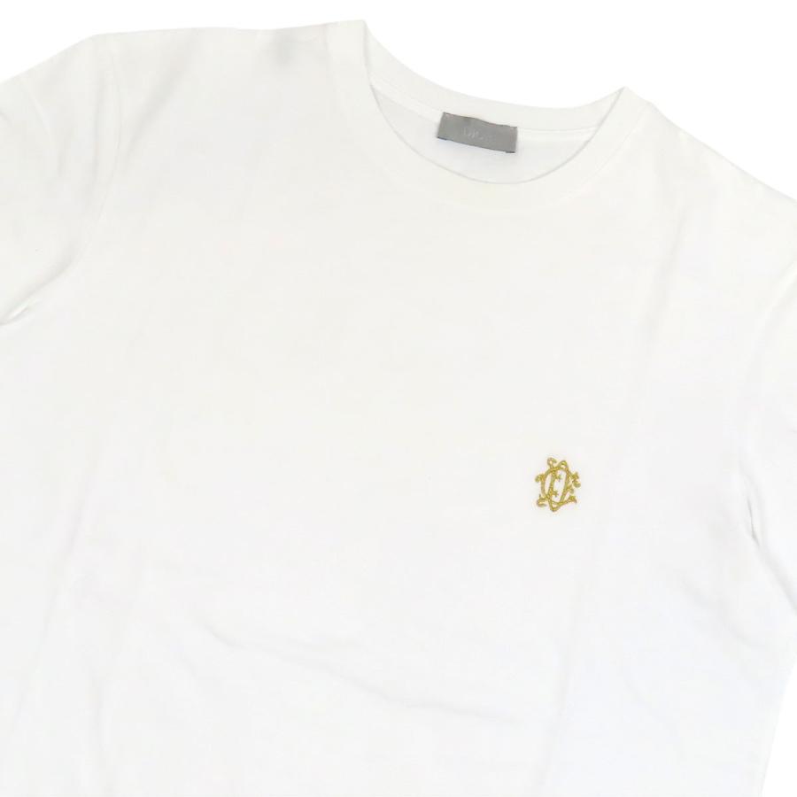 ディオール ロゴ エンブロイダリー Tシャツ 923J610W8541 メンズ