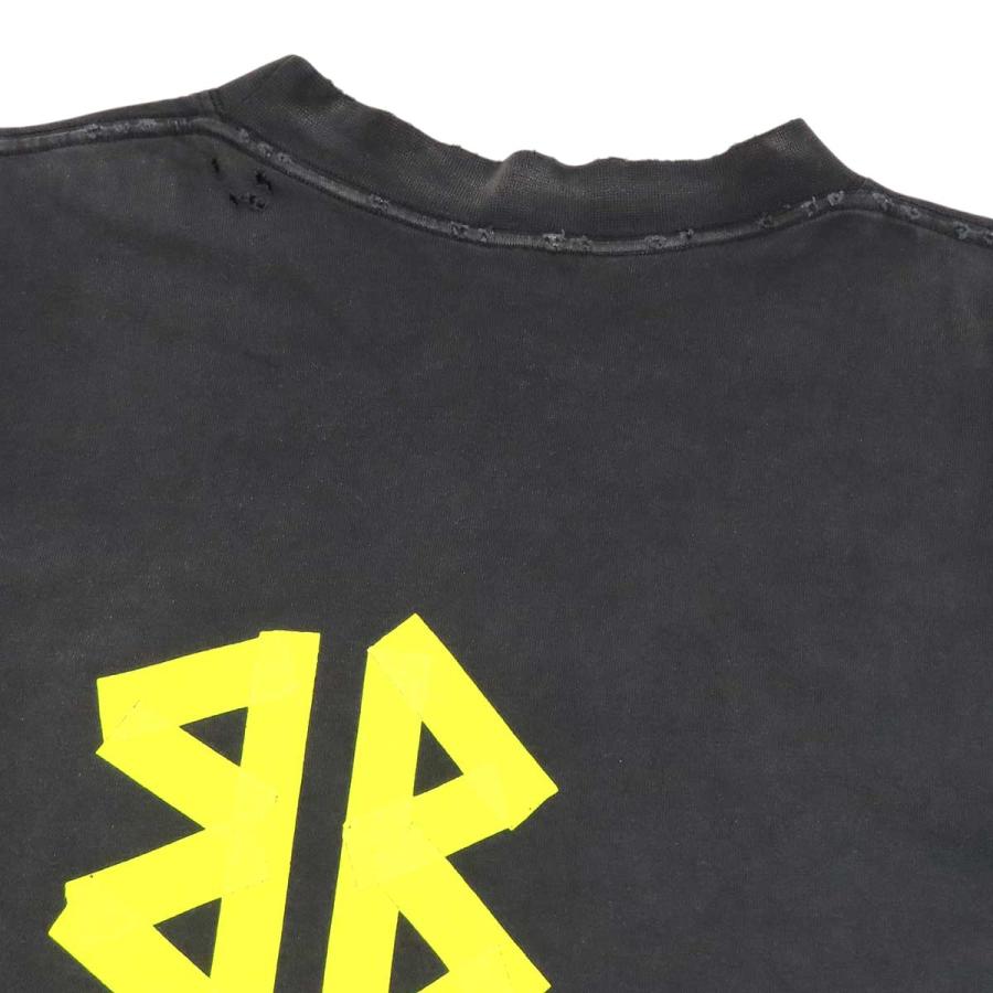 BALENCIAGA（バレンシアガ） テープ ロゴ Tシャツ 739784 ユニセックス