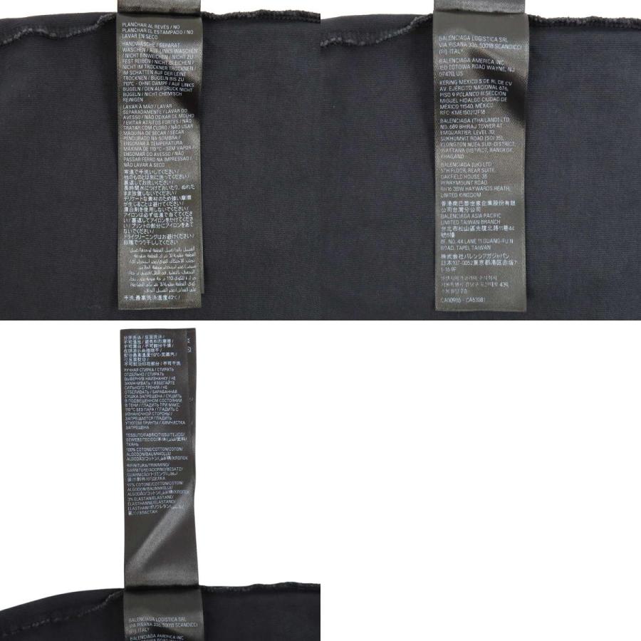 BALENCIAGA（バレンシアガ） テープ ロゴ Tシャツ 739784 ユニセックス