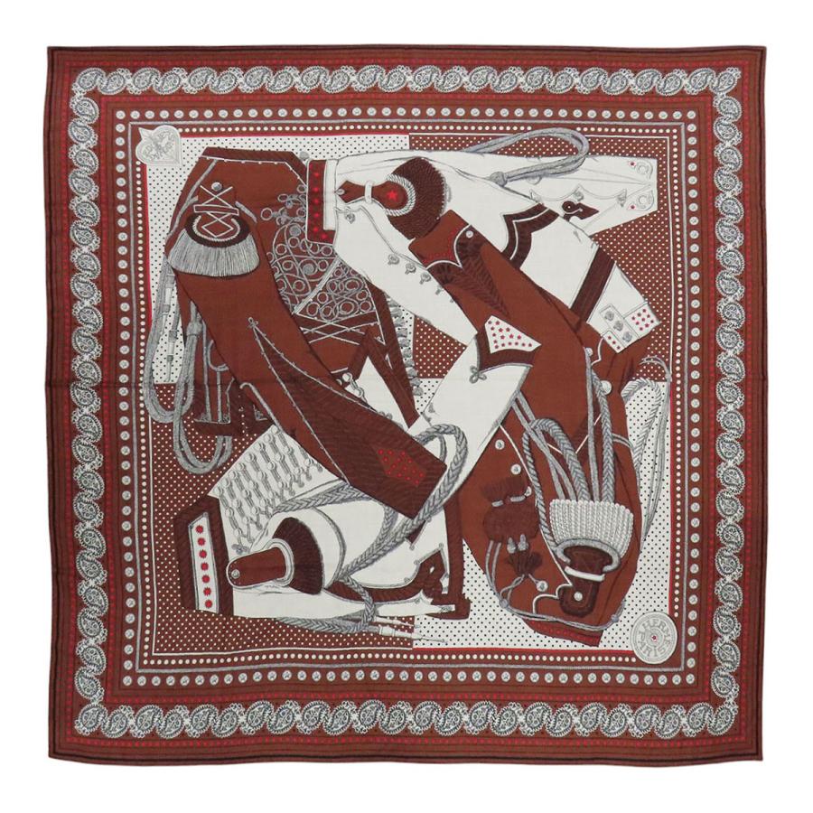 HERMES（エルメス） カレジェアン Zouaves et Dragons Bandana ユニ