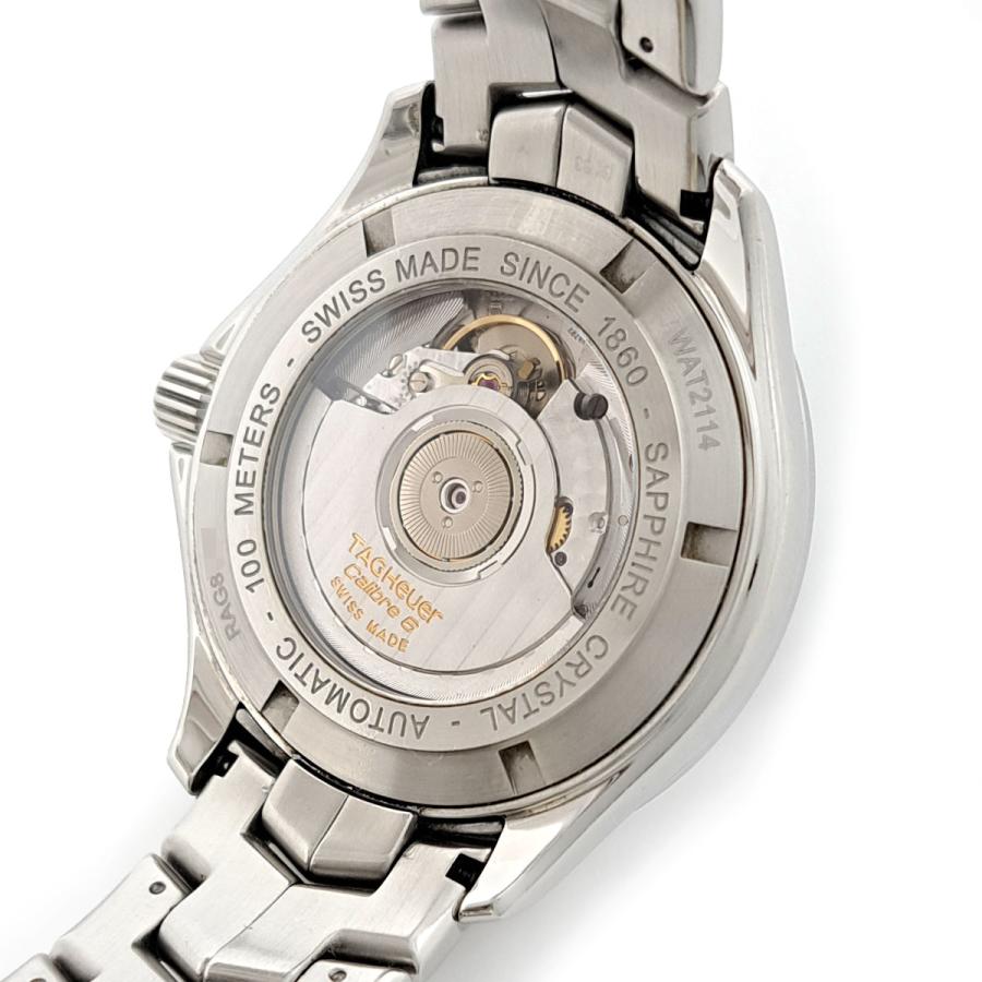 タグホイヤー リンク キャリバー6 WAT2114 自動巻き ステンレススティール メンズ TAG HEUER 【中古】 【時計】 タグホイヤー リンク キャリバー6 WAT2114 自動巻き ステンレス