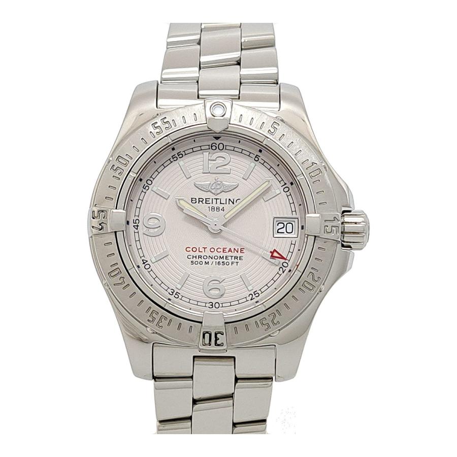 ブライトリング コルト オーシャン A77380 クオーツ ステンレススティール メンズ ボーイズ BREITLING 【中古】 【時計】 ブライトリング（BREITLING） コルト オーシャン A77380 クオーツ