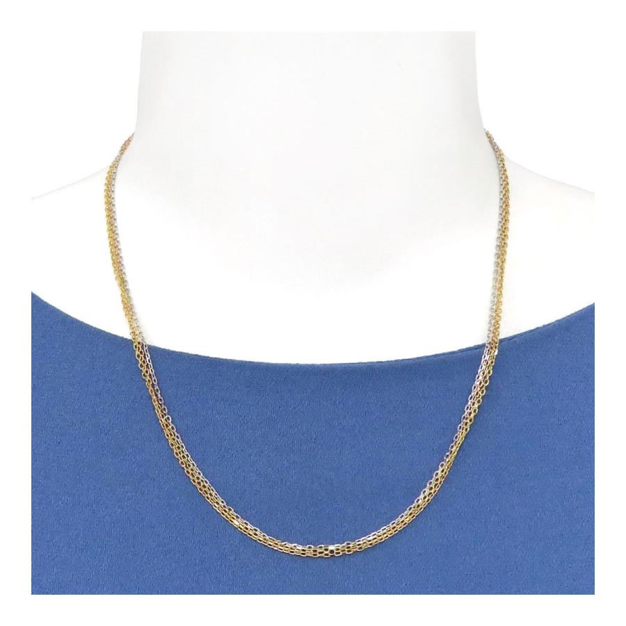 Cartier（カルティエ） トリニティ チェーン ネックレス 750 (K18WG