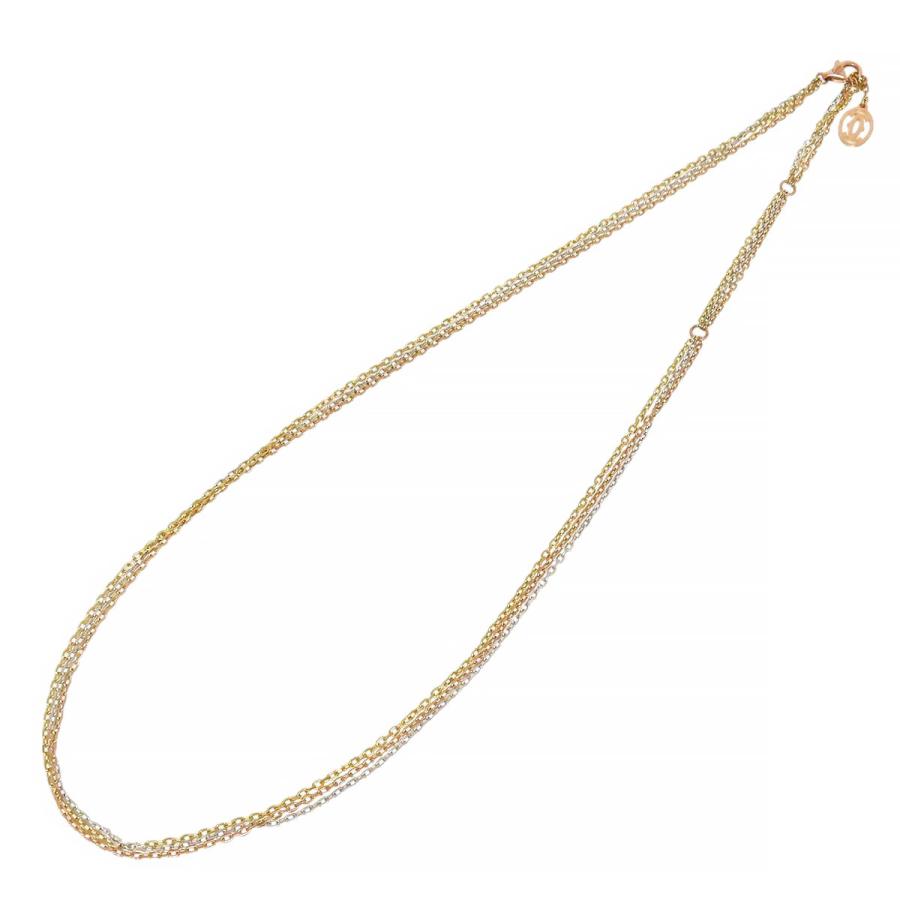 Cartier（カルティエ） トリニティ チェーン ネックレス 750 (K18WG