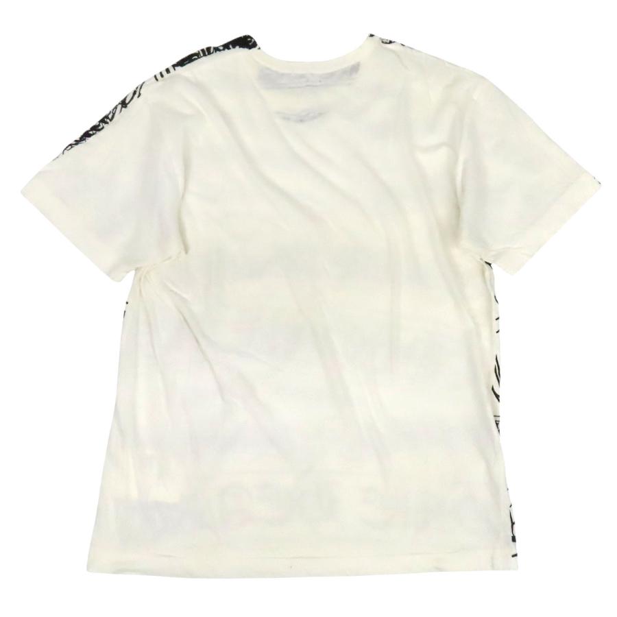 クロムハーツ コムデギャルソン スクロールラベル プリント Tシャツ OT