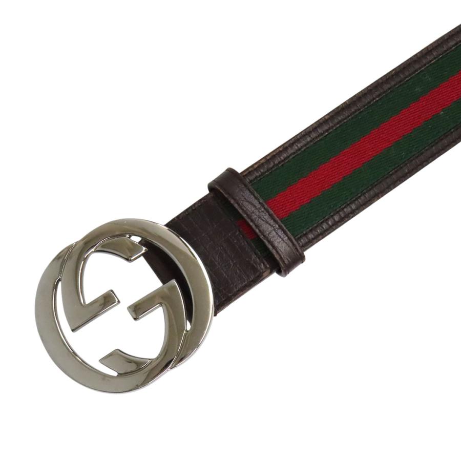 GUCCI（グッチ） インターロッキングG シェリーライン ベルト 65/34