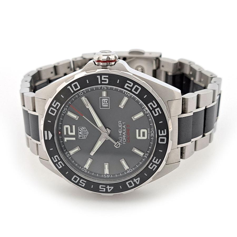 タグホイヤー フォーミュラ1 キャリバー5 WAZ2011.BA0843 自動巻き ステンレススティール セラミック メンズ TAG HEUER 【中古】 【時計】 タグホイヤー フォーミュラ1 キャリバー5 WAZ2011.BA0843 自動巻き
