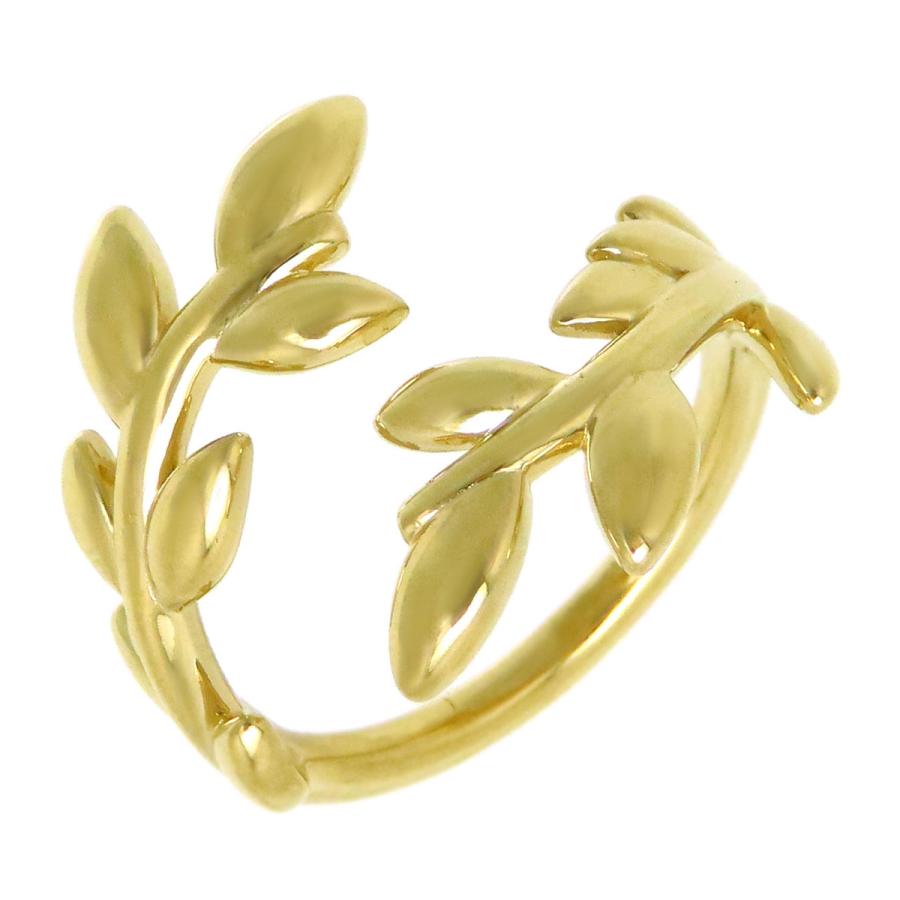 TIFFANY&Co.（ティファニー） オリーブ リーフ リング #14 Au750