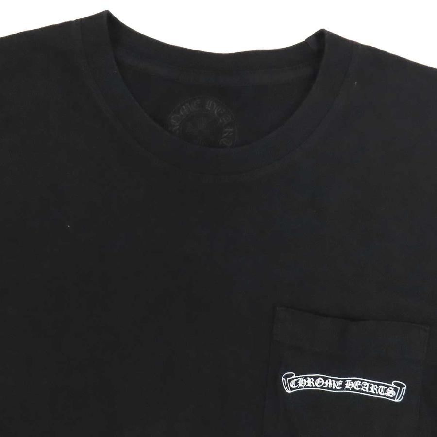 クロムハーツ アーチロゴ ロングスリーブ Tシャツ メンズ ブラック