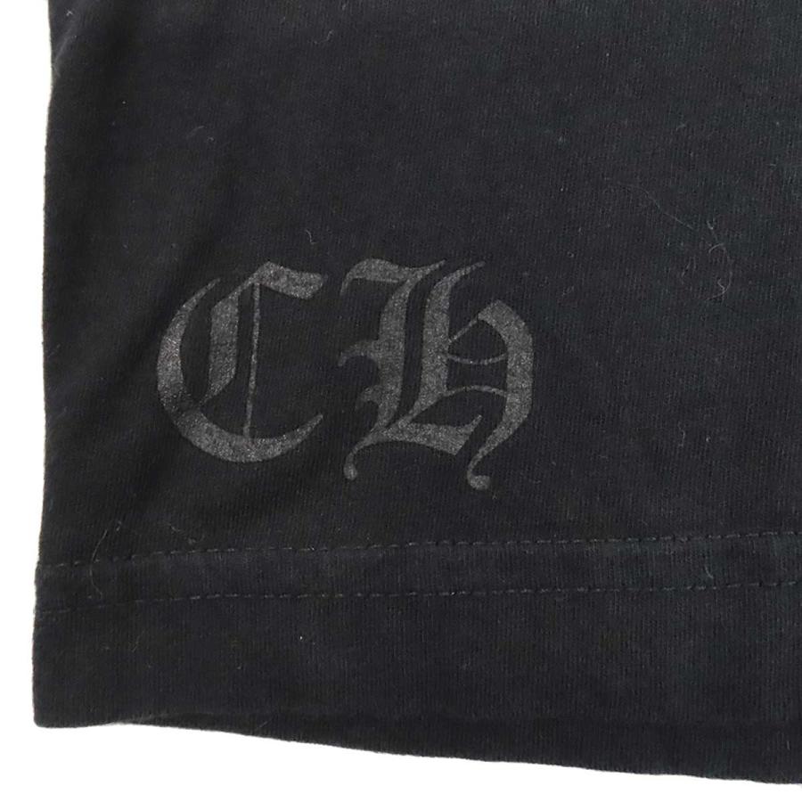 クロムハーツ アーチロゴ ロングスリーブ Tシャツ メンズ ブラック