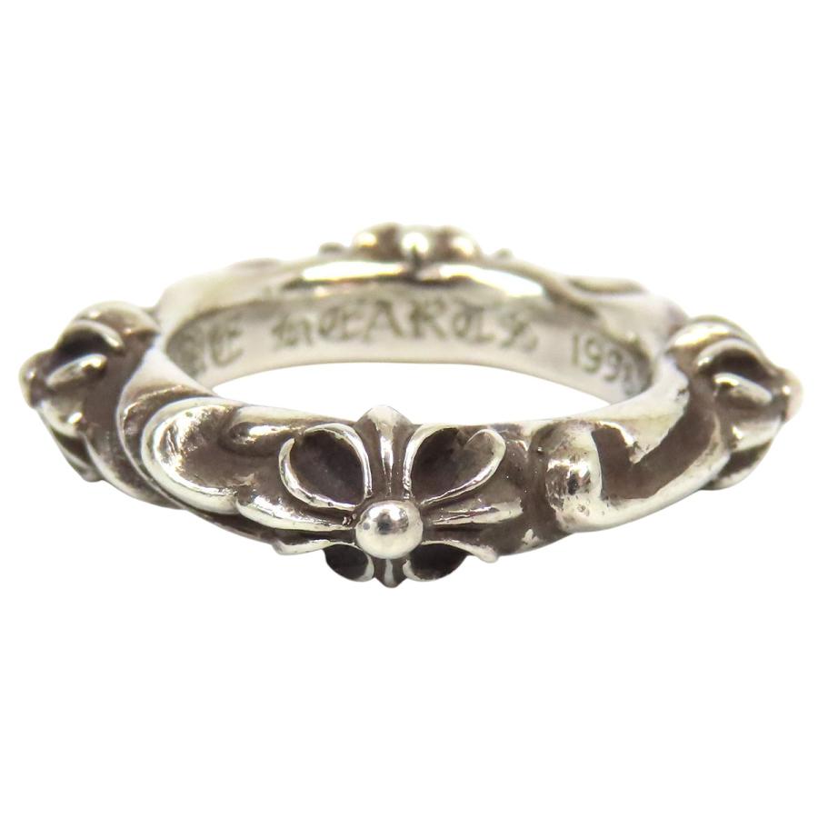 CHROME HEARTS クロムハーツ SBTリング クロムハーツ SBT バンド リング 7号 SV925 ユニセックス CHROME