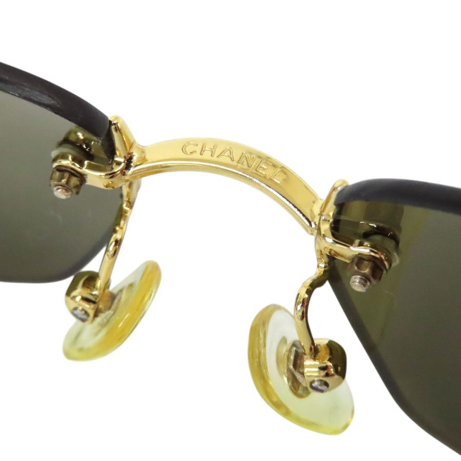 CHANEL（シャネル） ココマーク リムレス サングラス 4018 ユニ