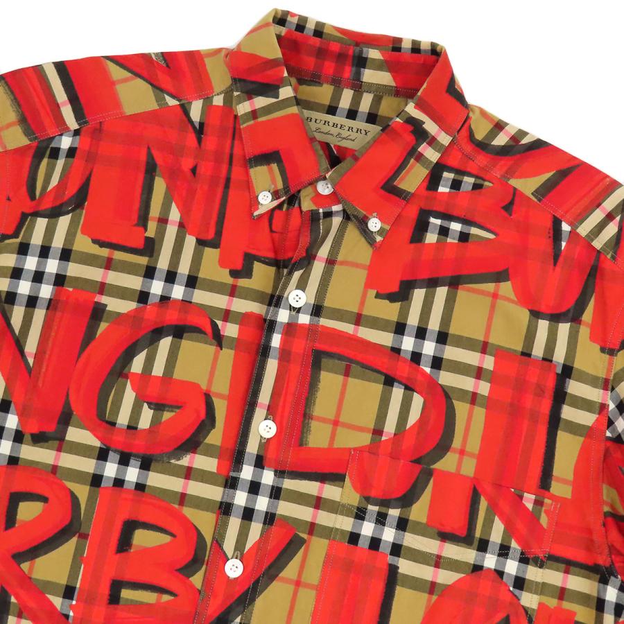 バーバリー　グラフィティ　シャツ BURBERRY（バーバリー） グラフィティ ノバチェック シャツ 8002928