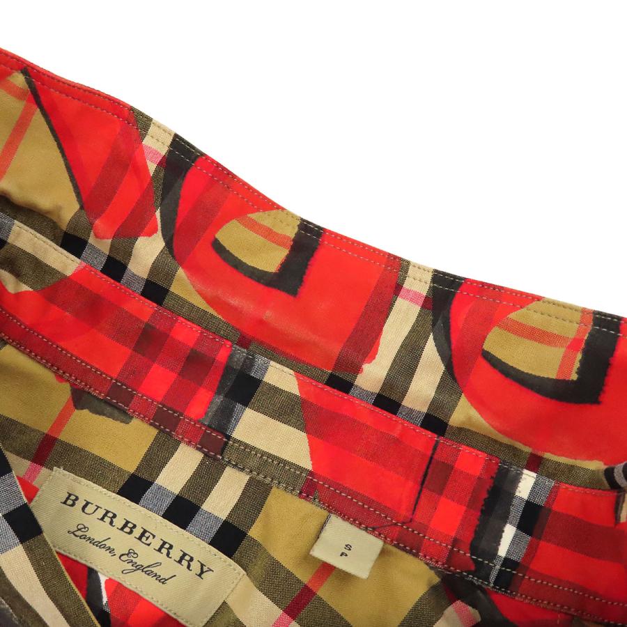 BURBERRY（バーバリー） グラフィティ ノバチェック シャツ 8002928