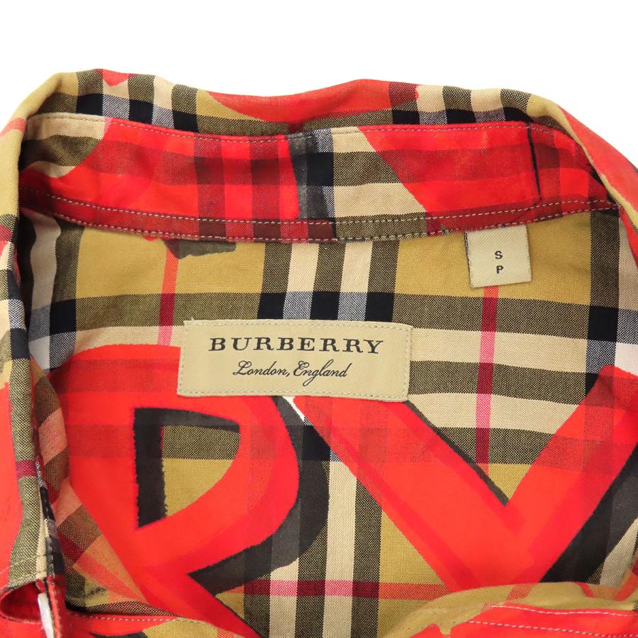 BURBERRY（バーバリー） グラフィティ ノバチェック シャツ 8002928