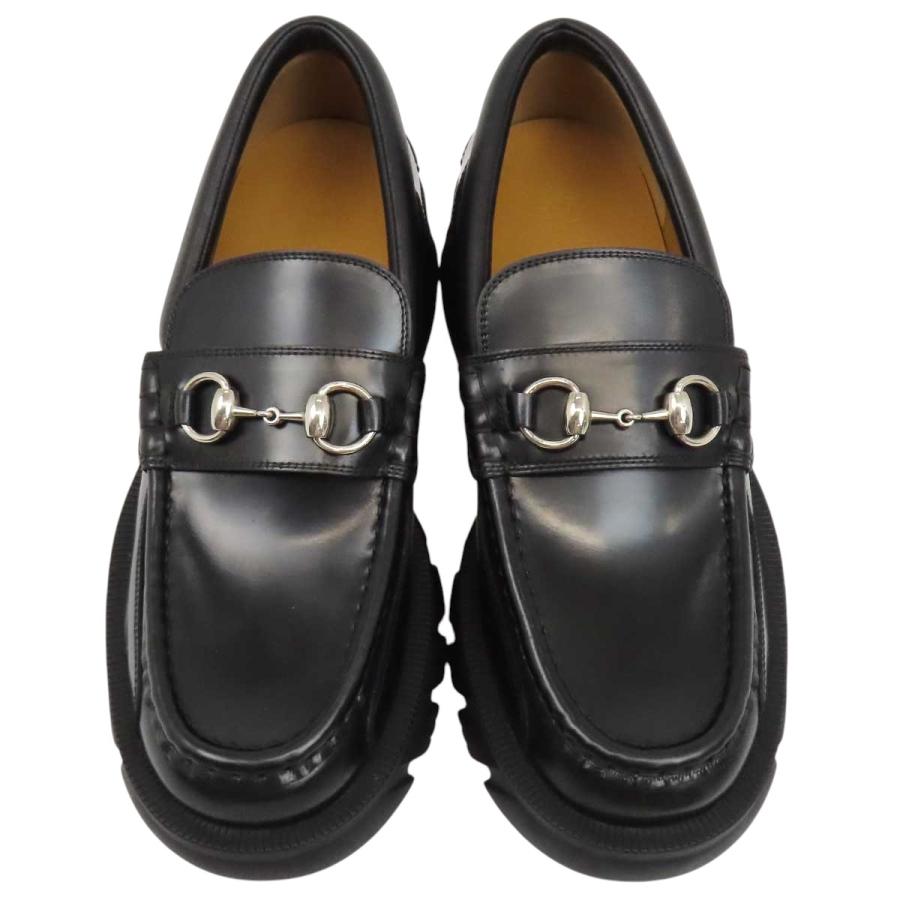 GUCCI（グッチ） ホースビット ローファー 658822 メンズ ブラック [美