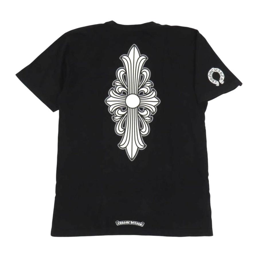 クロムハーツ フローラルクロス バック プリント Tシャツ メンズ