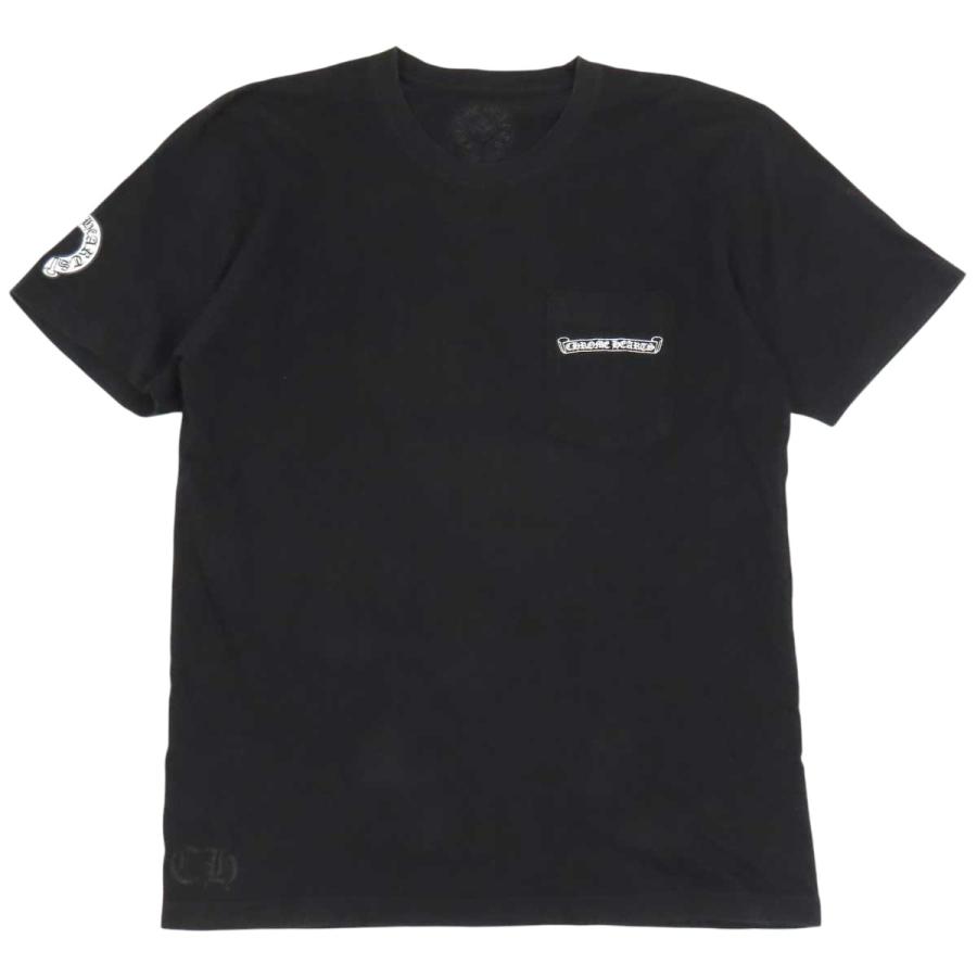 クロムハーツ フローラルクロス バック プリント Tシャツ メンズ