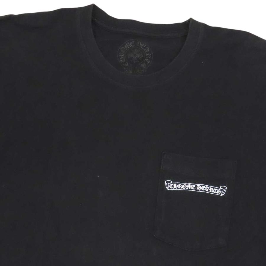 クロムハーツ フローラルクロス バック プリント Tシャツ メンズ
