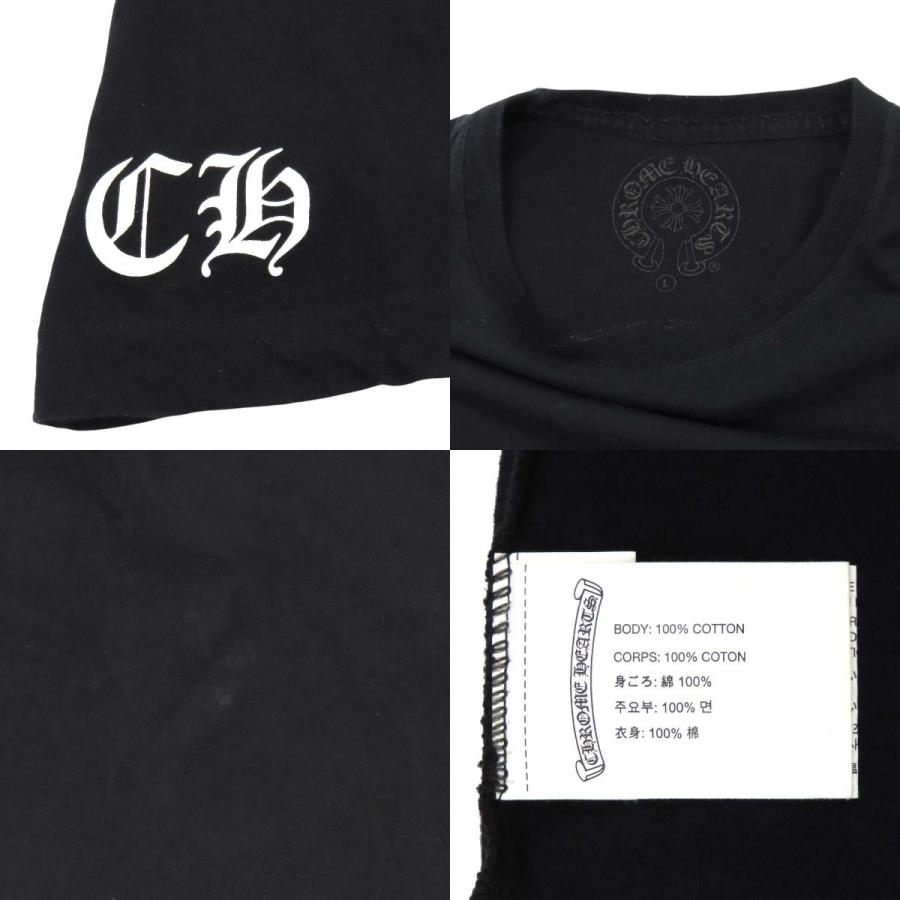 クロムハーツ Tバー ホースシュー 半袖 Tシャツ メンズ ブラック