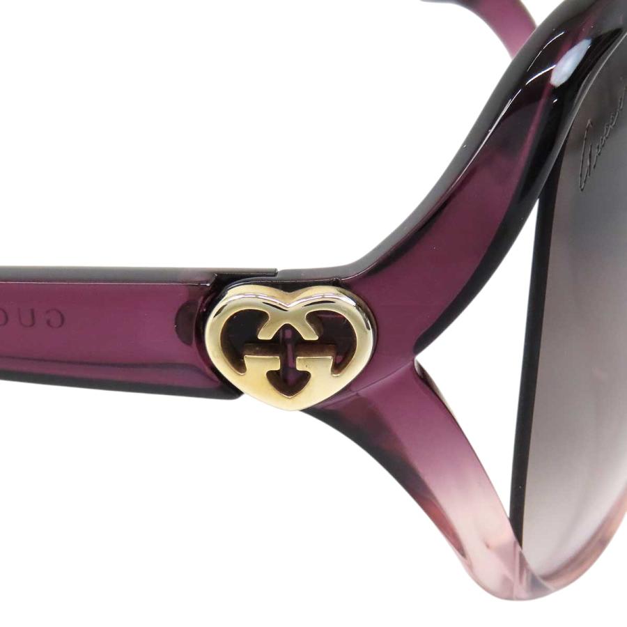 GUCCI（グッチ） インターロッキングG ハート サングラス GG3525 ユニ