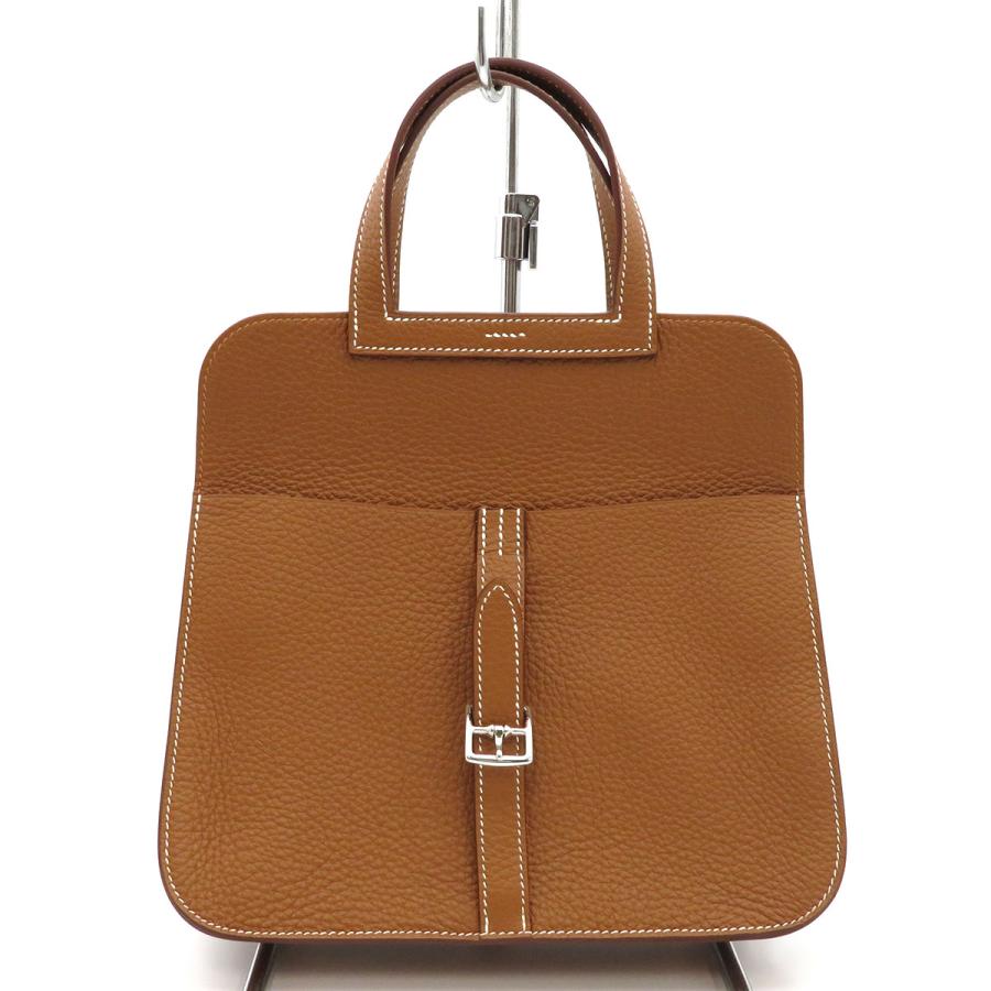 HERMES エルメス アルザン25 トリヨンクレマンス レディース ゴールド