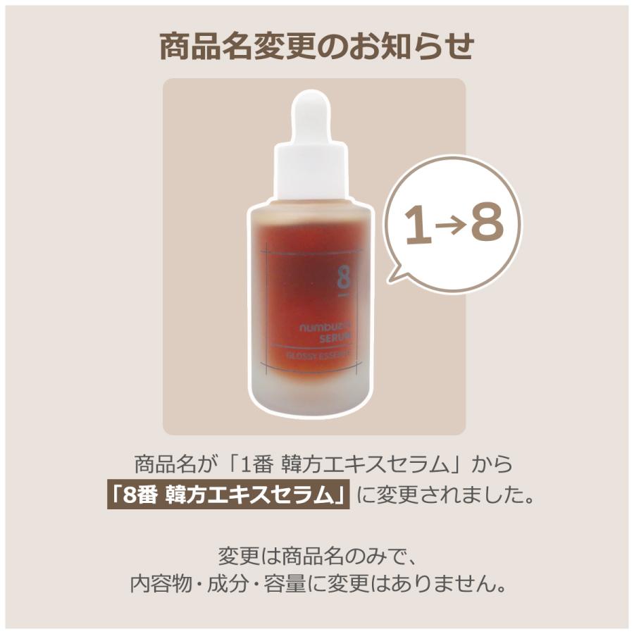 numbuzin ナンバーズイン 8番 韓方エキスセラム No.8 Glossy Essence