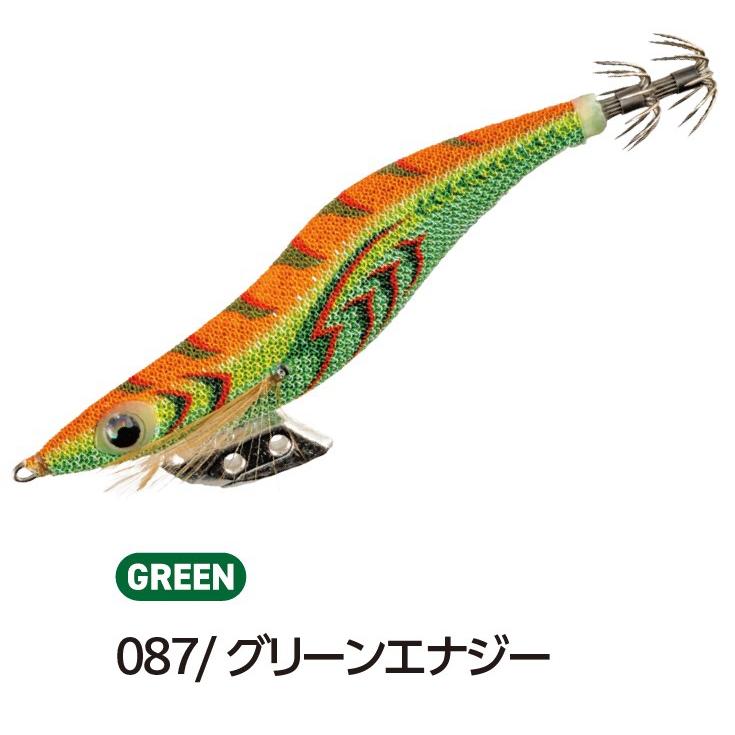 ヤマシタ エギ王K 3.5号 グリーンエナジー１０本セット 楽天市場】【メール便対応】 ヤマシタ エギ王K 3.5号 ＃087