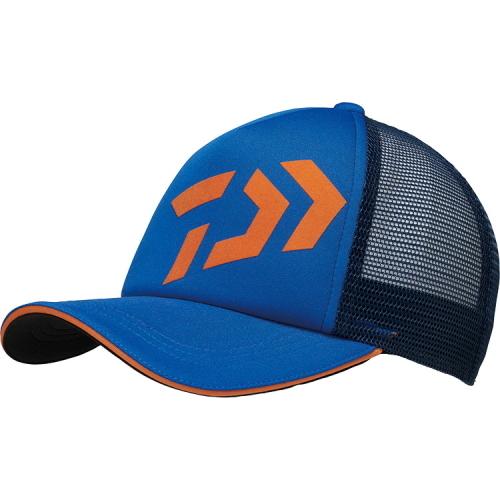 ダイワ Dc 6221 ベーシックメッシュキャップ キッズ 53 55cm ブルー オレンジ フィッシングアミューズヤフー店 通販 Yahoo ショッピング