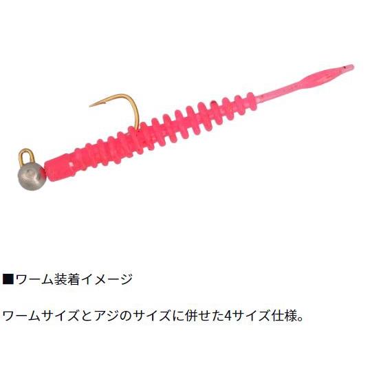 アジング　ジグヘッド　ワーム　月下美人 ダイワ (Daiwa) 月下美人 バチコンジグヘッド 0.3g-＃8