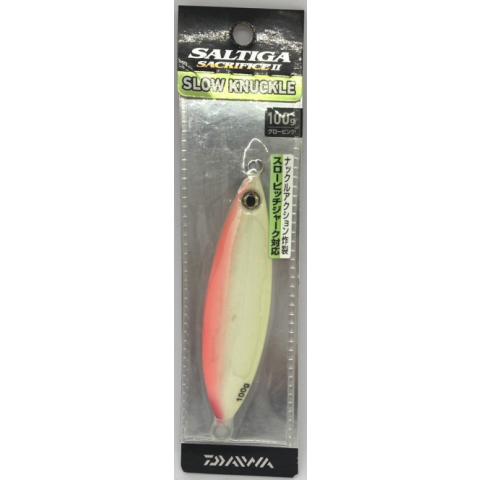 ダイワ ソルティガ サクリファイス2 スローナックル 100g 09 グロー