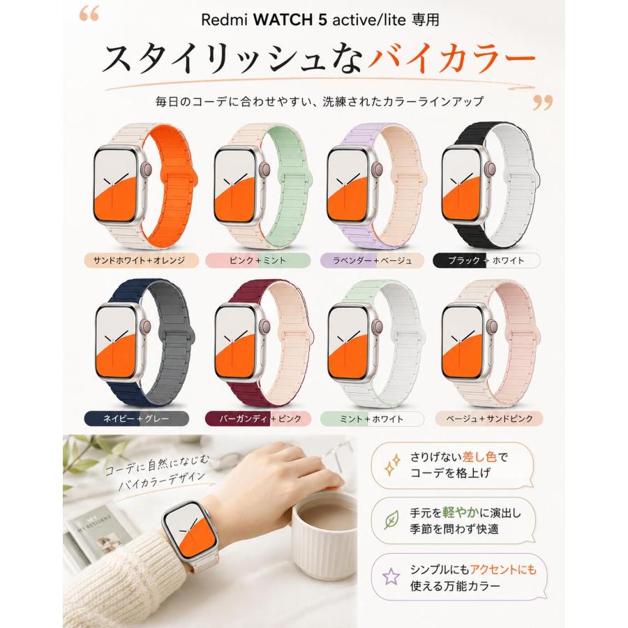 Redmi Watch 5 Active バンド Redmi Watch 5 Lite バンド redmi watch 5 active Xiaomi watch S4 S3 交換バンド  シャオミ レッドミーウォッチ5 アクティブ redm |  | 03