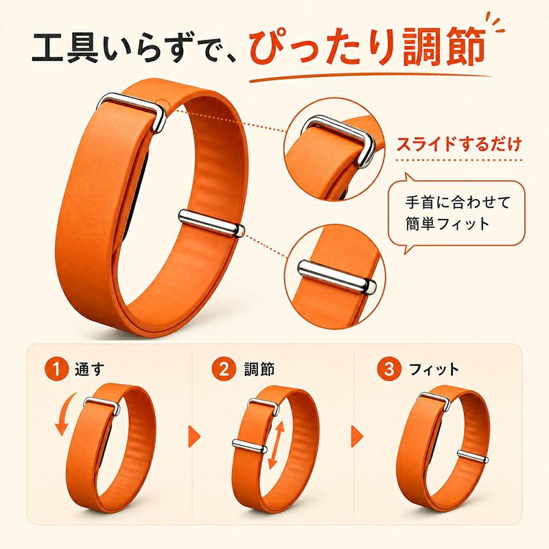 Fitbit Air 対応 バンド シリコン ループ 交換用バンド ベルト シリコンバンド 替えバンド スマートウォッチ スマートウォッチバンド 軽量 やわらかい 肌にやさ |  | 08