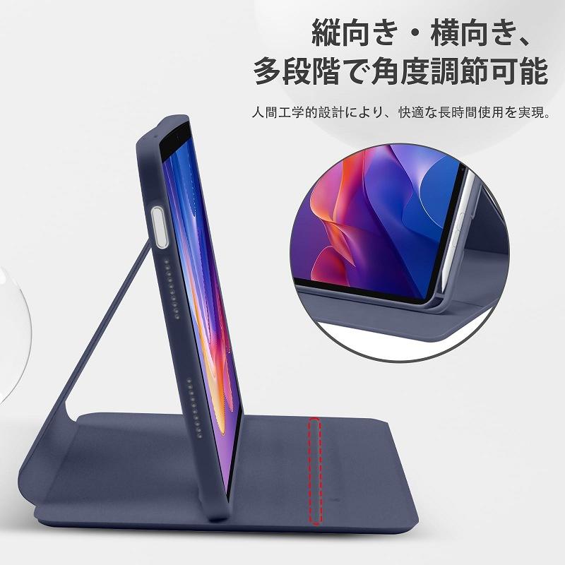 【強化ガラスフィルム 付き】Xiaomi Redmi Pad 2 ケース 耐衝撃 カバー 360度回転できます スタンド機能 オートスリープ機能 Redmi Smart Pen収納可能です |  | 01