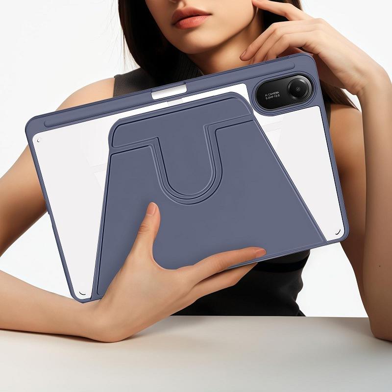 【強化ガラスフィルム 付き】Xiaomi Redmi Pad 2 ケース 耐衝撃 カバー 360度回転できます スタンド機能 オートスリープ機能 Redmi Smart Pen収納可能です |  | 07