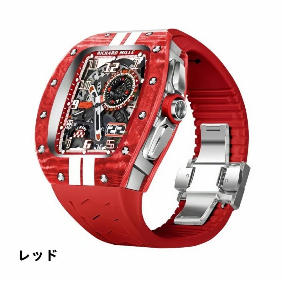 送料無料 apple watch 一体型 バンド   Apple Watch 9 バンド  Apple Watch SE/4/5/6/7/8/SE2 一体型 バンド 交換用バンド apple watch 8 44 mm 45mm カバーバンの画像