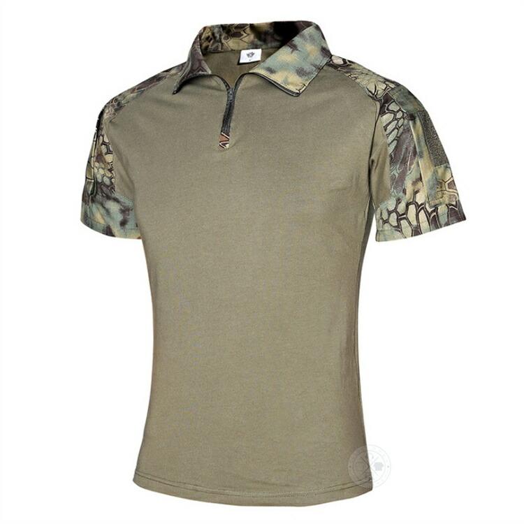 半袖 コンバットシャツ タクティカル Tシャツ メンズ 迷彩服 上