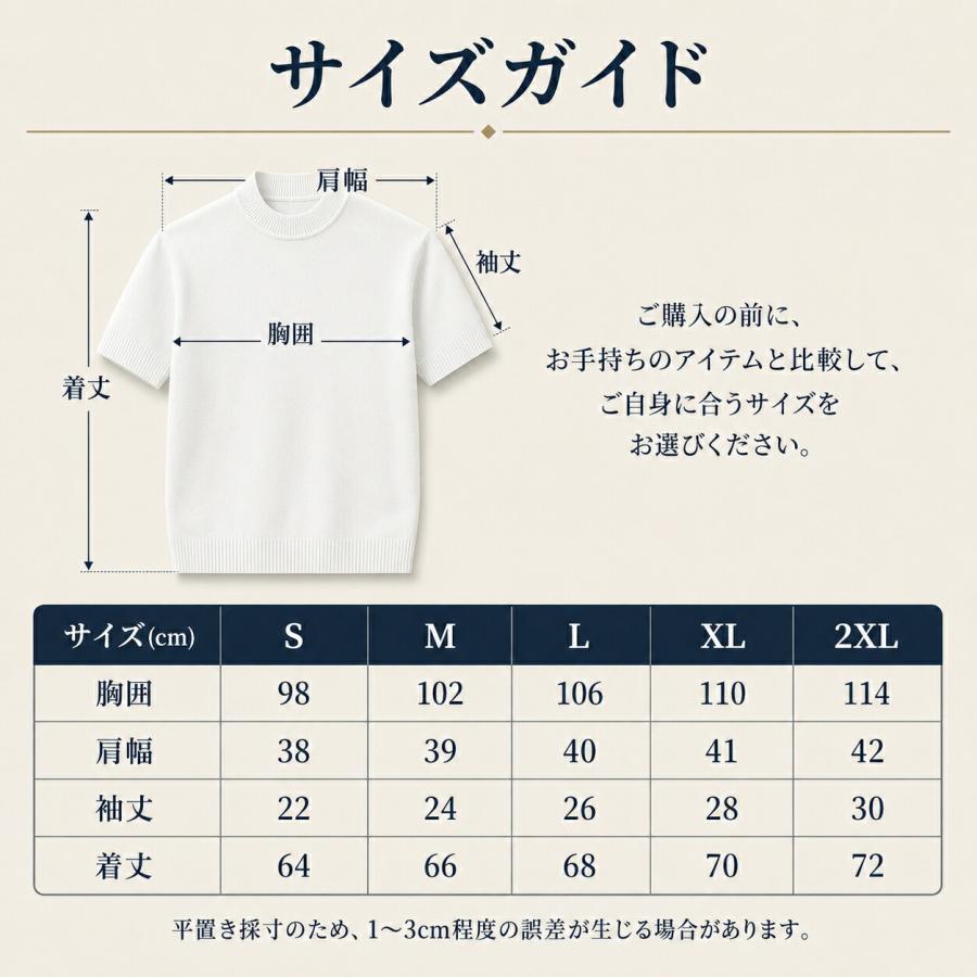 Tシャツ メンズ 半袖 夏 ニットTシャツ モックネック 接触冷感 無地