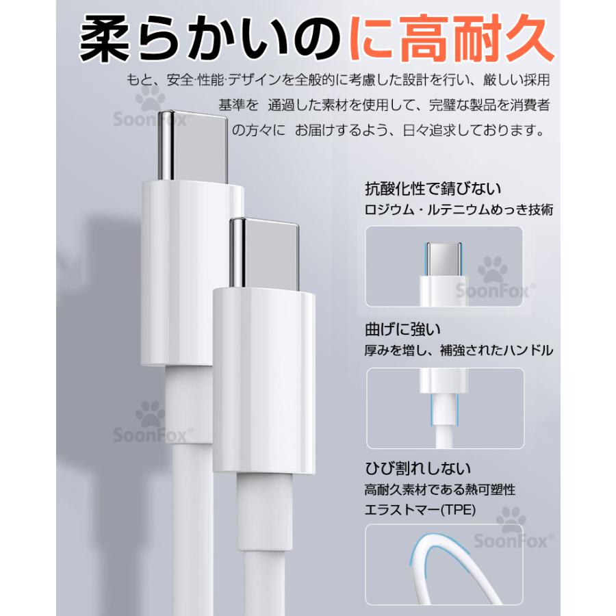 ノートパソコン/Macbook 対応 65W 急速充電器 USB Type-C 2ポートPD 3.0急速充電器 発熱少ない コンパクト PSE認証 折りたたみ式プラグ｜tuttle-store｜14