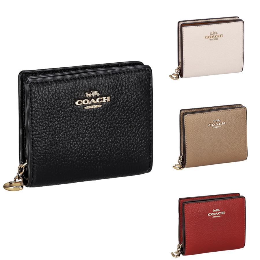 COACH コーチ 二つ折り財布 ミニ財布 折財布 パスケース