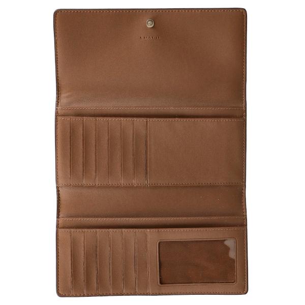 【未使用✨極美品】　COACH コーチ　長財布 ブラウン　シグネチャー COACH コーチ 長財布 レディース メンズ シグネチャー C8714