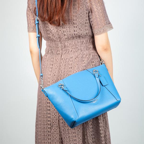 COACH トートバッグ レーサーブルー レディース C6229 SVSUQ COACH コーチ ショルダーバッグ トートバッグ レディース レザー