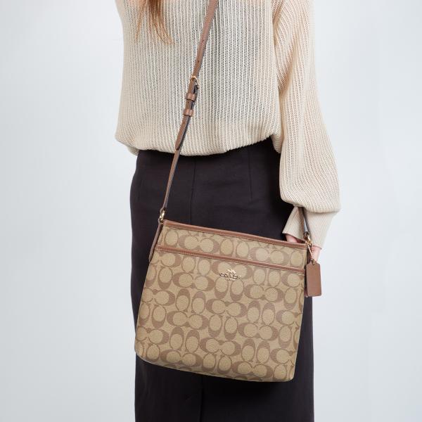 COACH コーチ ショルダーバッグ ファイルバッグ ワンショルダー