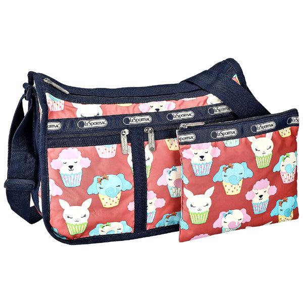 レスポートサック LeSportsac レスポ ショルダーバッグ レディース Deluxe Everyday Bag デラックスエブリデイバッグ ポーチ付 7507 P720 BABYCAKES