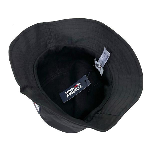 トミージーンズ TOMMY JEANS トミーヒルフィガー 帽子 ハット バケットハット メンズ レディース 69J6858 BEI 001 BLACK ブラック｜tutto-brand｜02